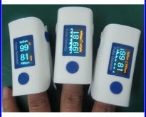 เครื่องวัดออกซิเจนในเลือด เครื่องวัดอัตราการเต้นหัวใจ ดิจิตอลFingertip Puls